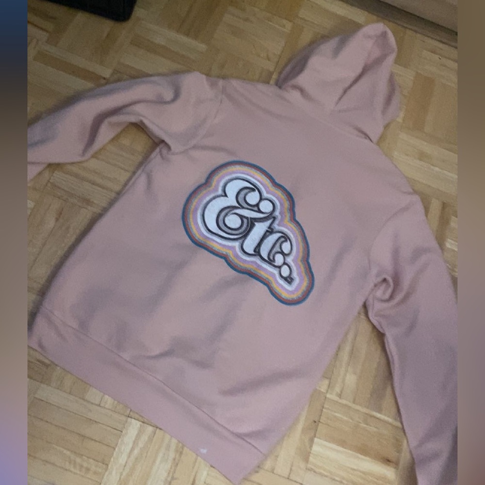 Pale Pink Zip Up
